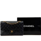 Chanel medium doppia patta black