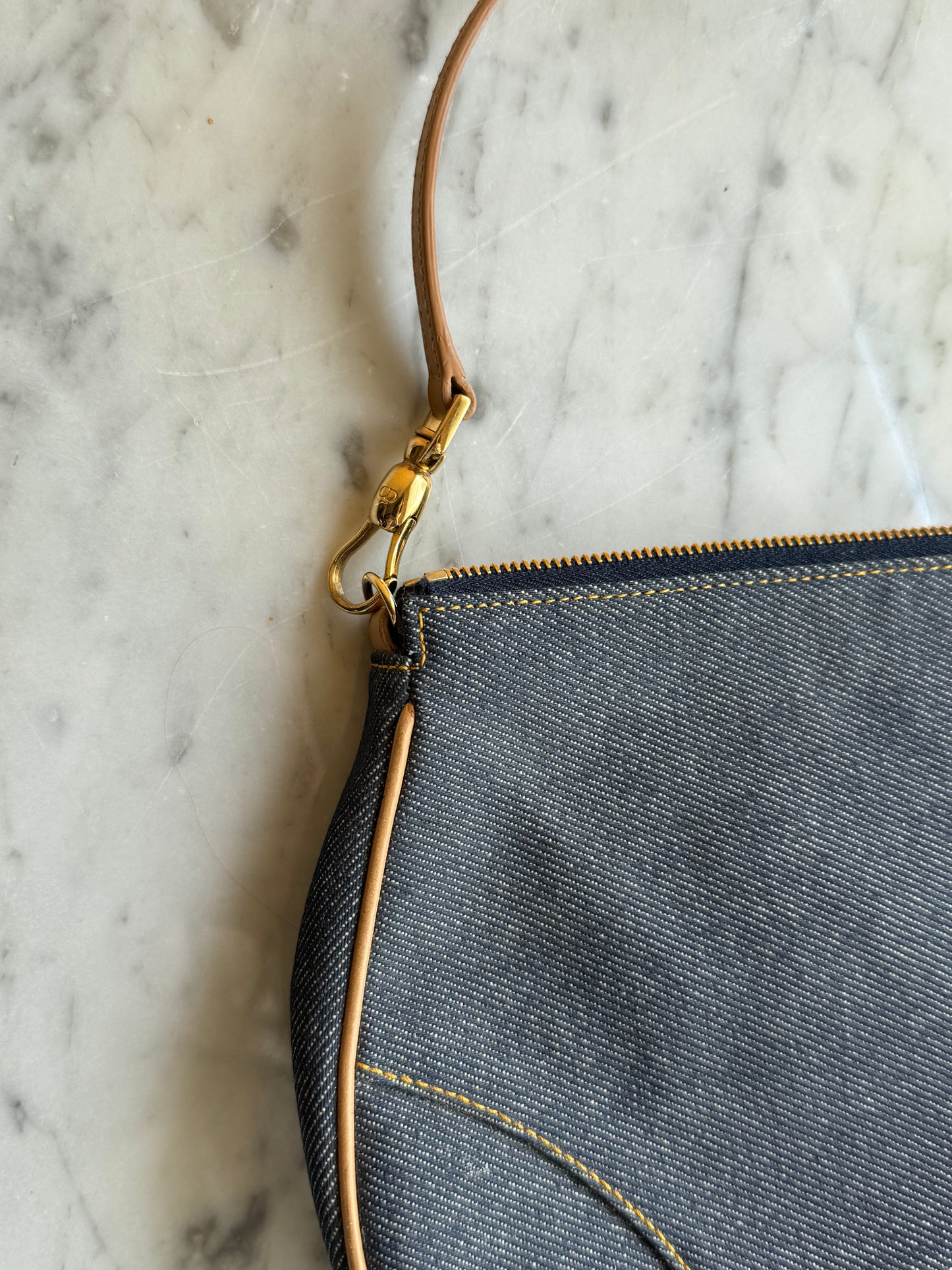 Saddle Dior denim