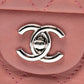 Chanel Pink East west chocolate bar jewels