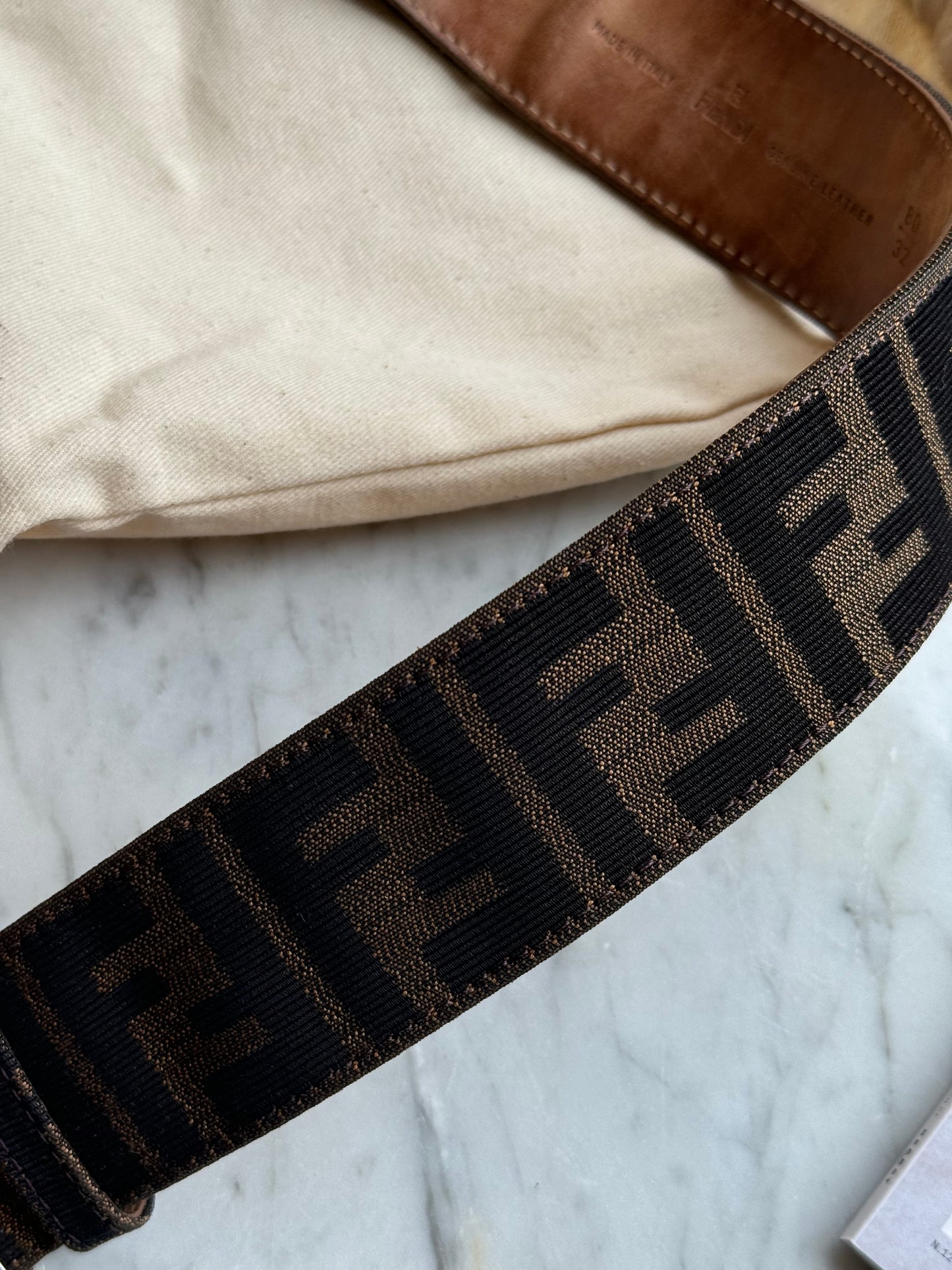 Cintura fendi monogram