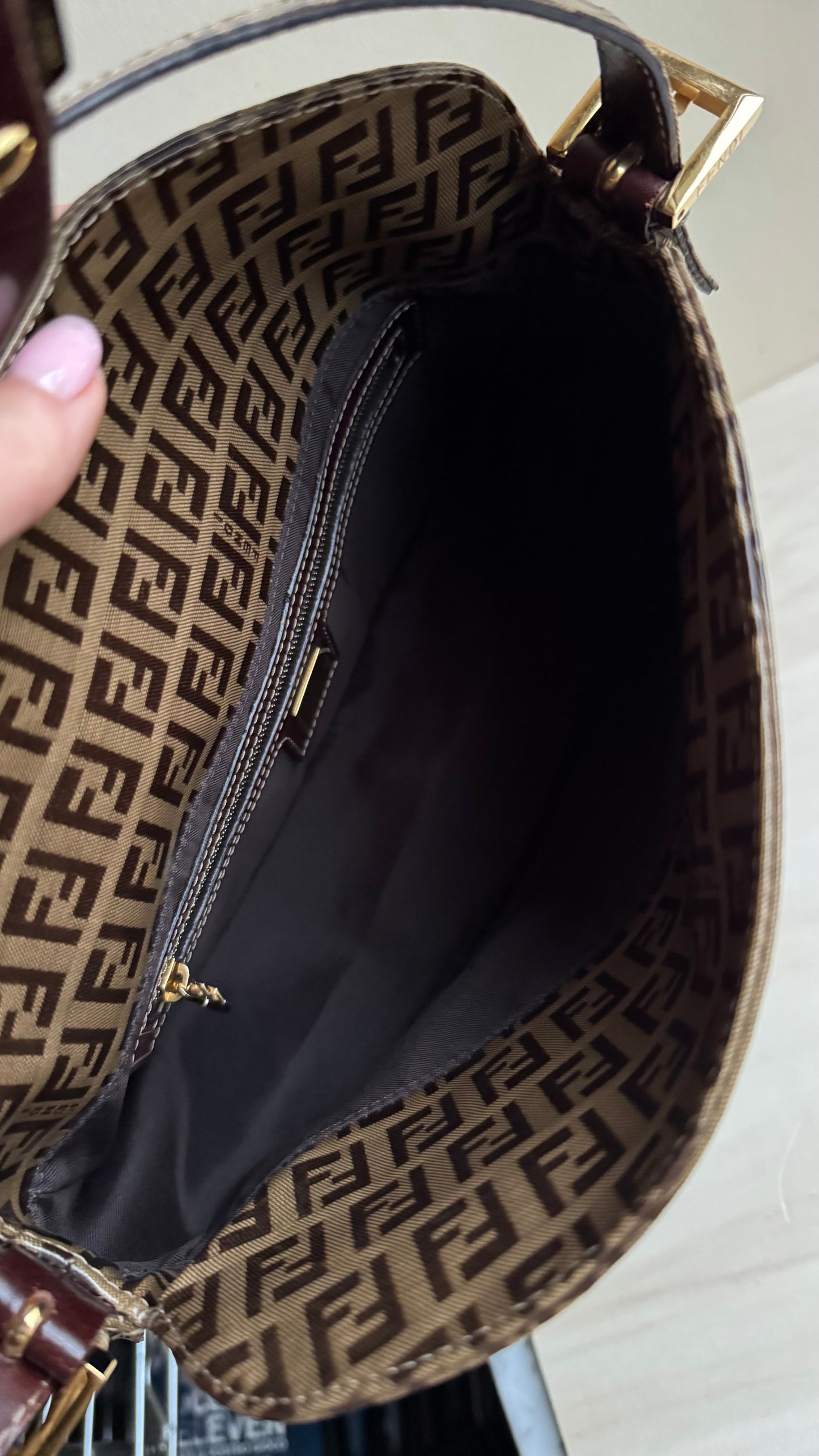 Fendi baguette Monogram