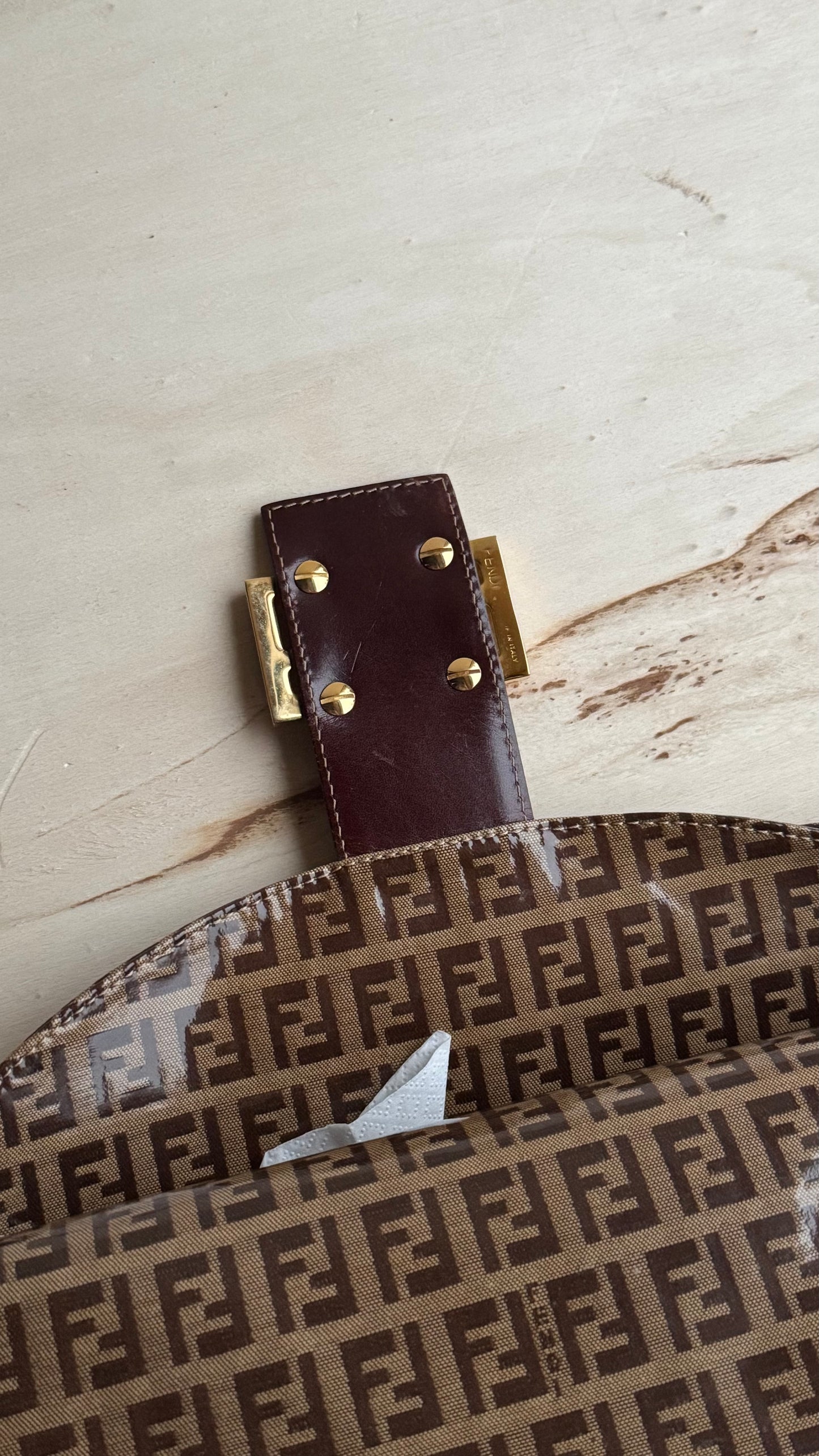 Fendi baguette Monogram