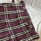Gonna Burberry 100% Lana scozzese
