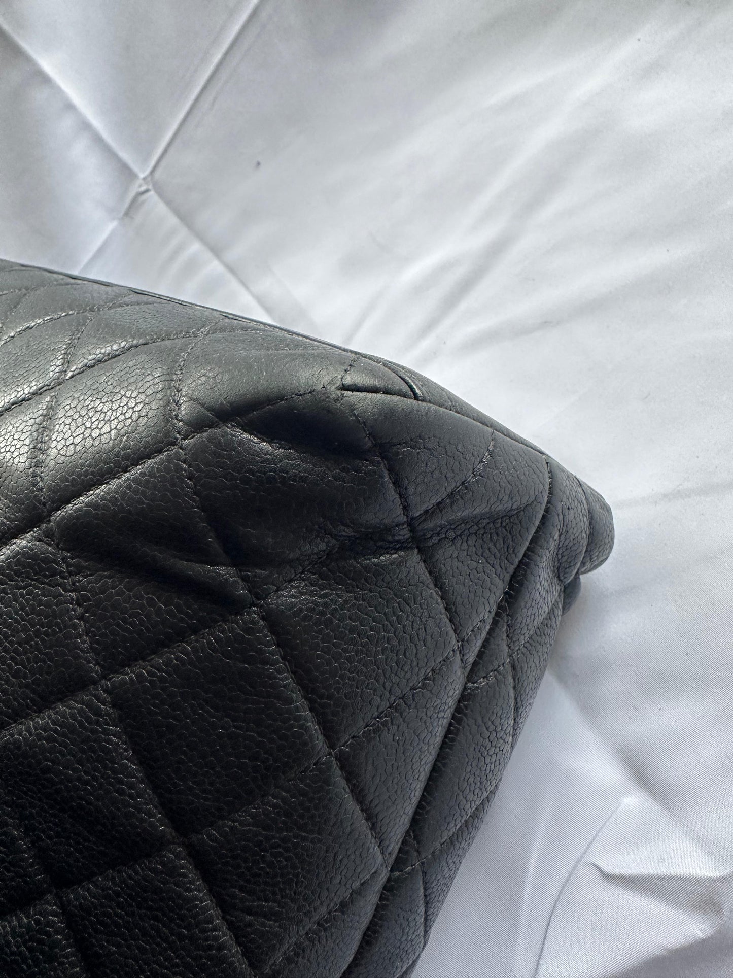 Vintage Chanel Top Handle in Caviar