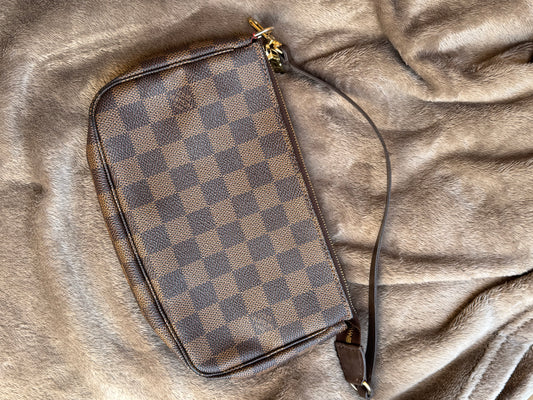 Pochette Accessoire Louis Vuitton damier ebene
