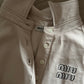 Felpa polo Miu Miu