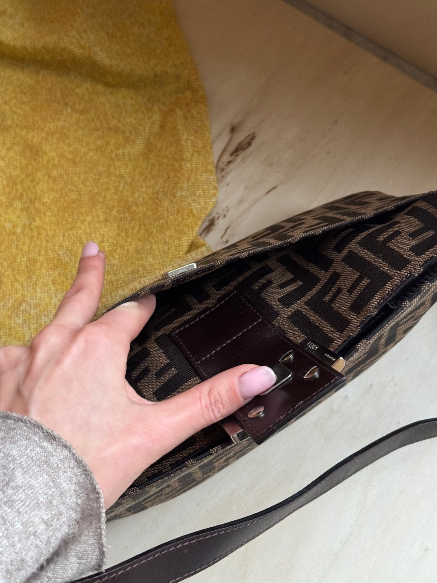Fendi baguette Monogram