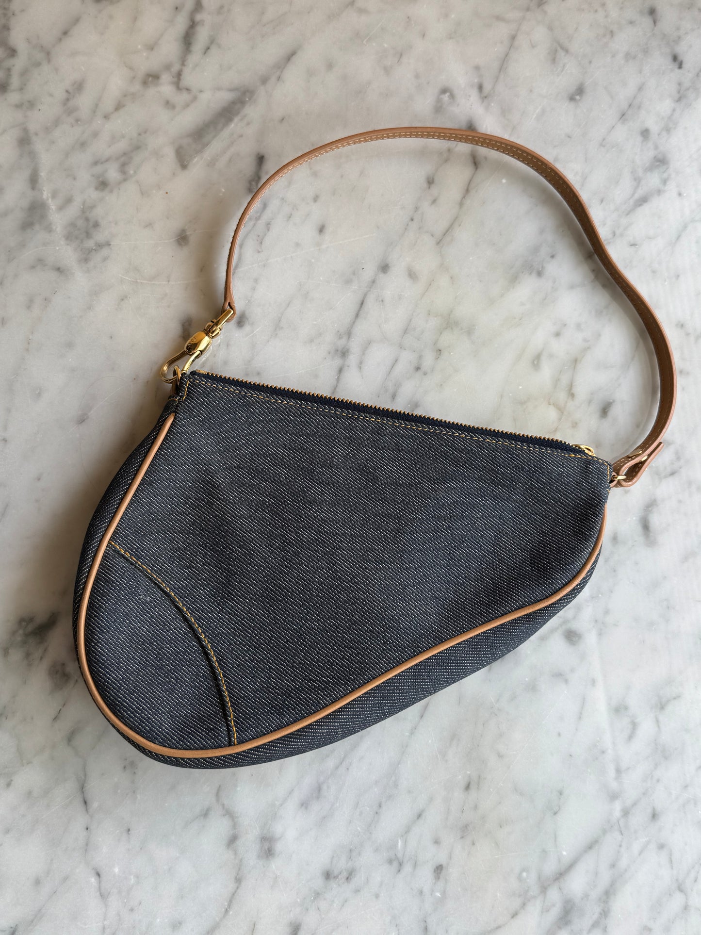 Saddle Dior denim