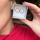 Orecchini bottone Chanel