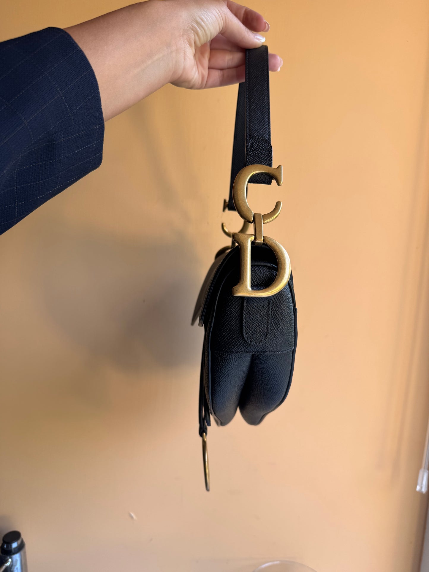 Saddle Dior Classica nera