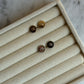 Orecchini con bottoni Chanel