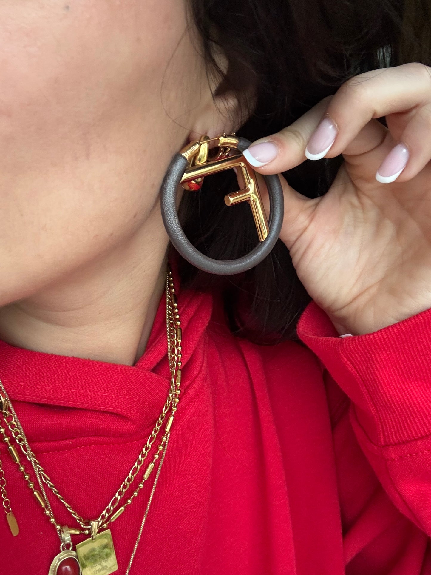 Orecchini Fendi