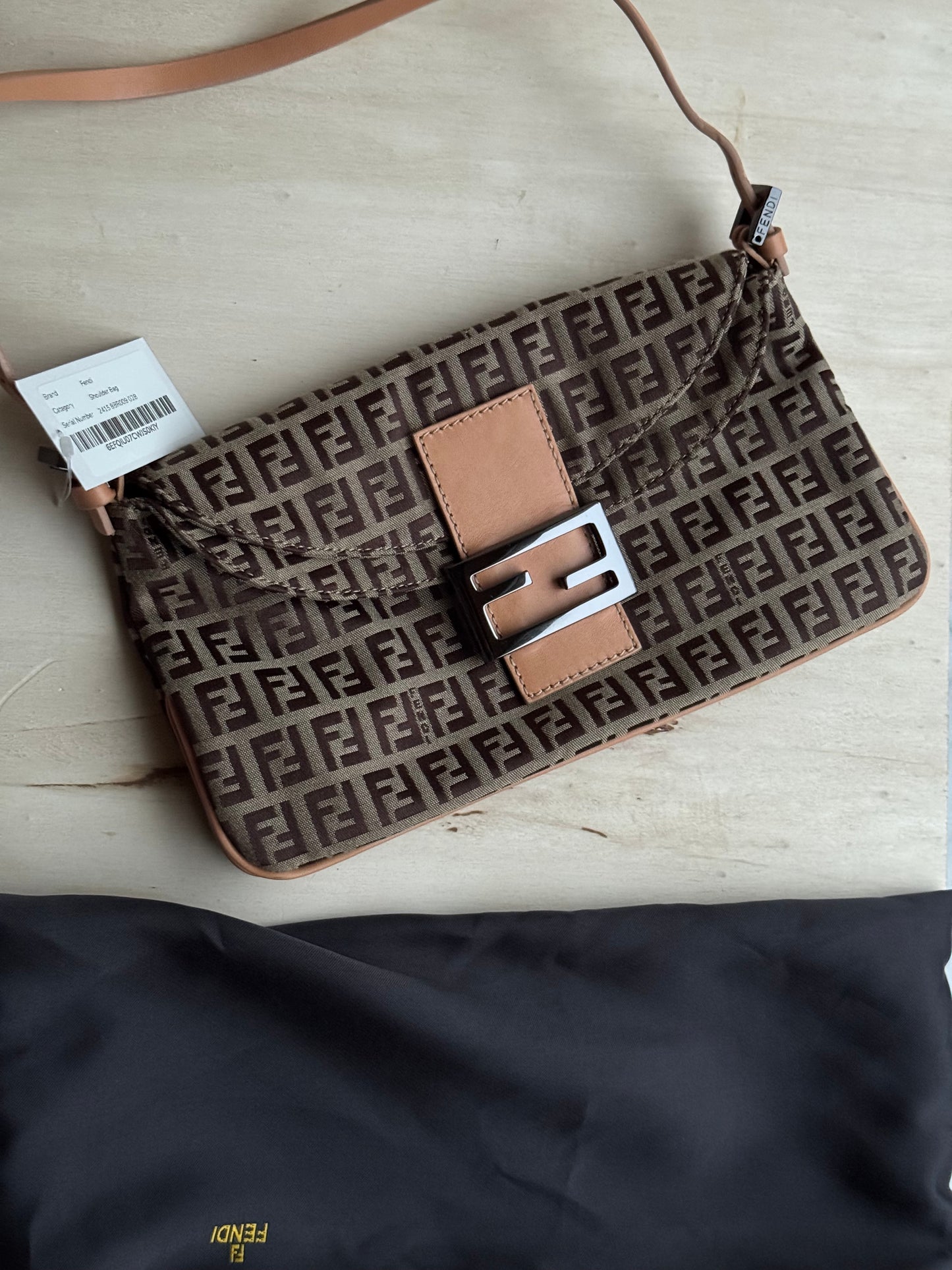 Fendi baguette Monogram