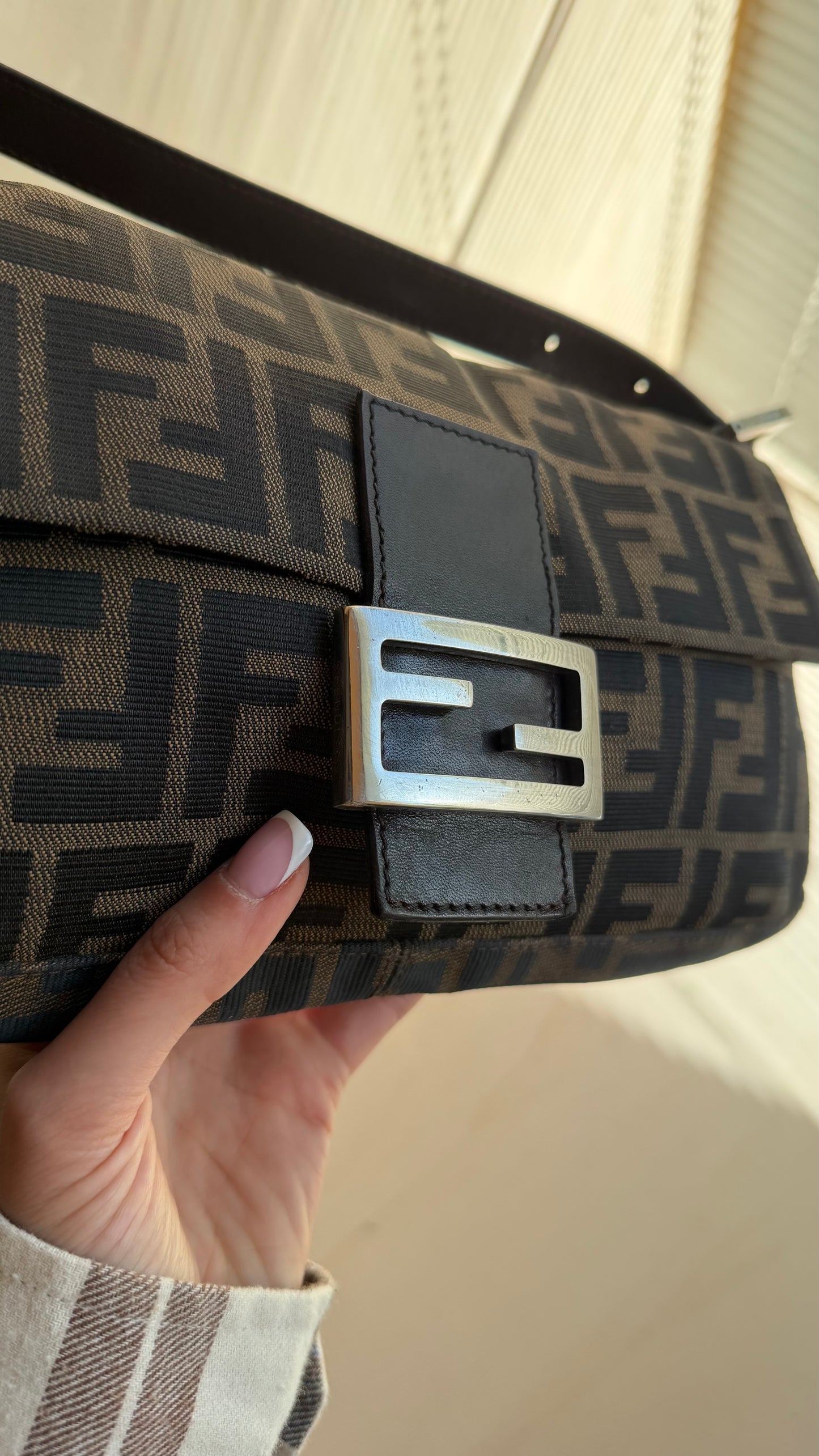 Fendi baguette Monogram