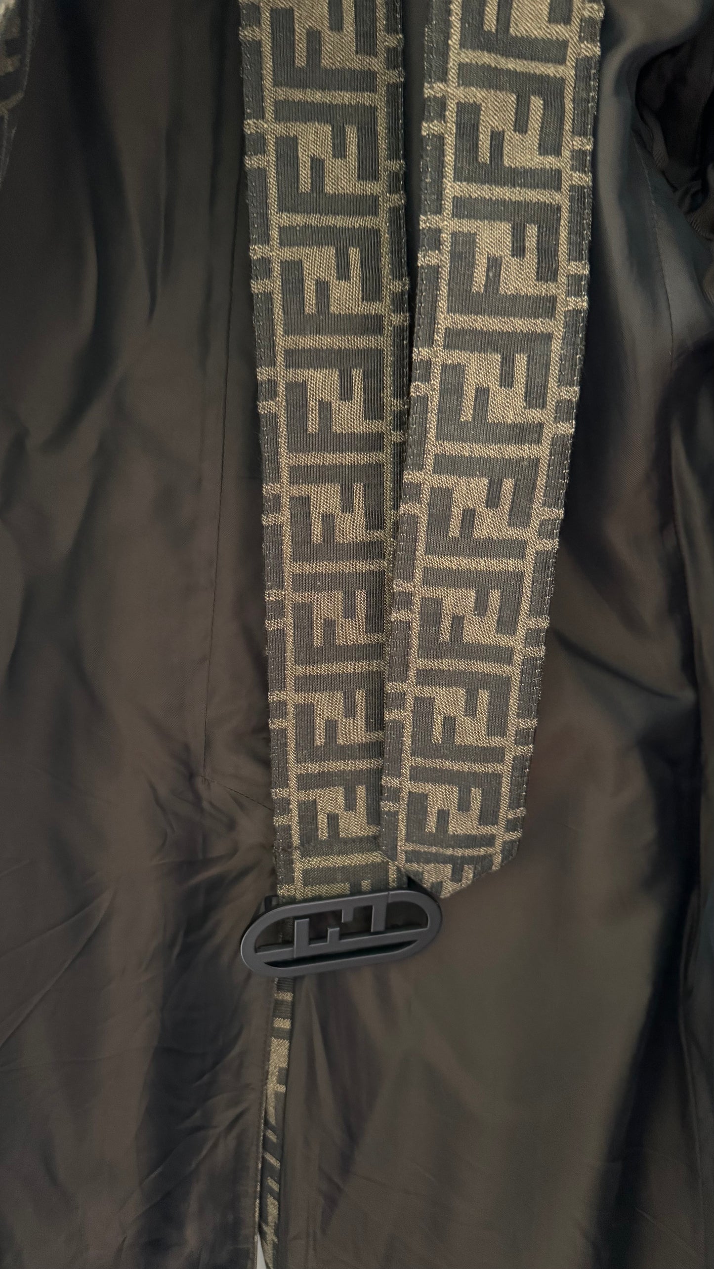 Trench Fendi monogram