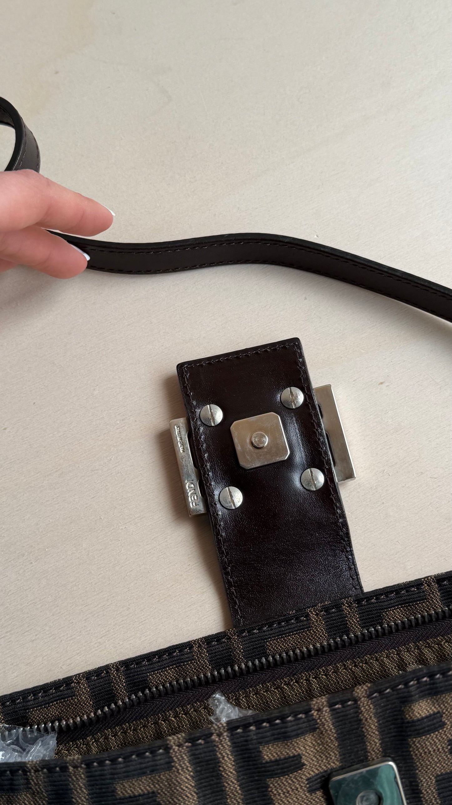 Fendi baguette Monogram