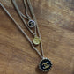 Collana con bottone vintage Chanel