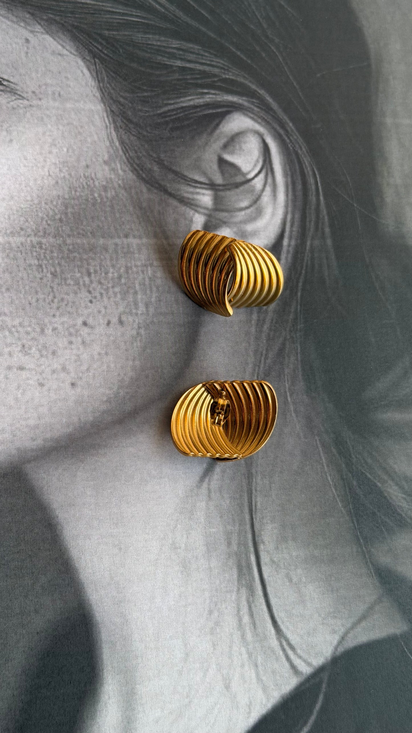 Orecchini vintage Acciao