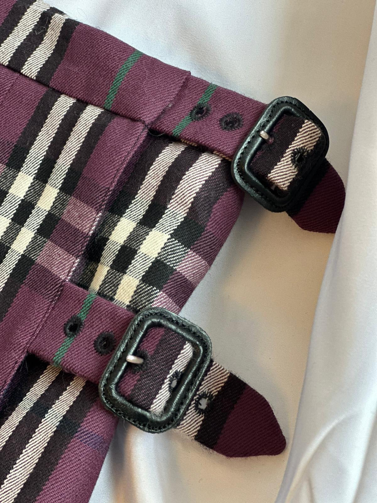 Gonna scozzese burberry on sale