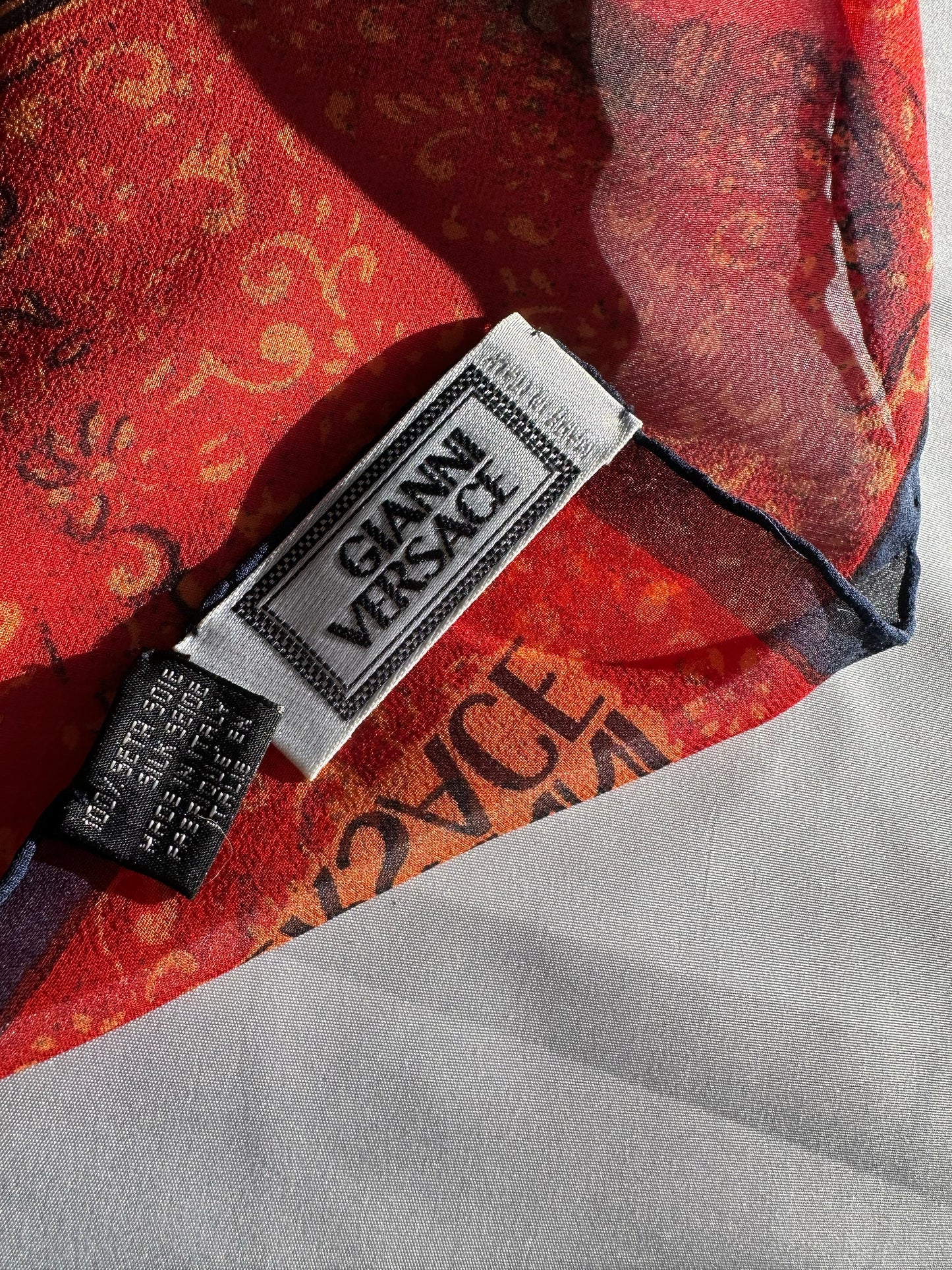 Vintage Gianni Versace Giga Foulard