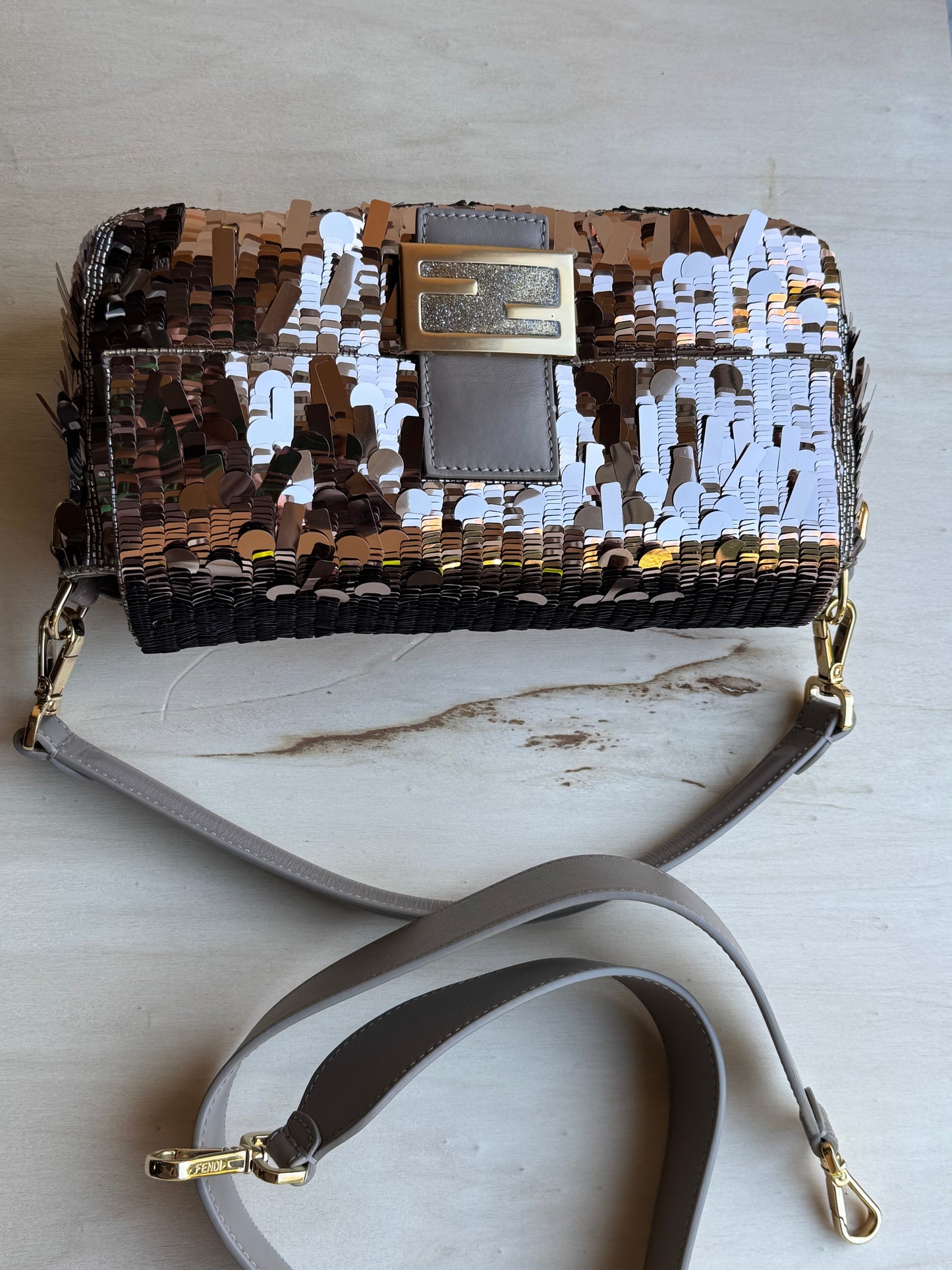 Fendi Baguette Pailettes Sex&city