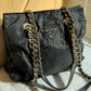 Vintage Prada Shopping Bag