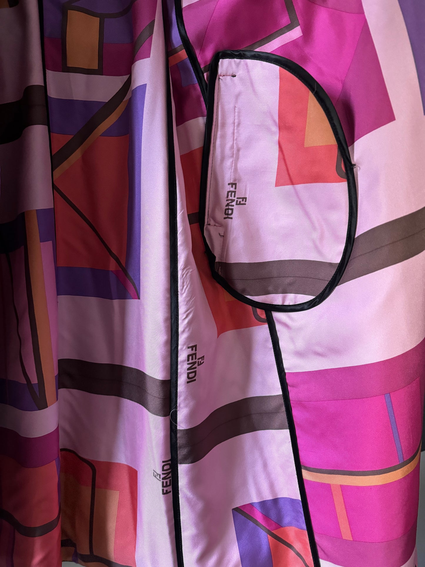 Trench Fendi Monogram
