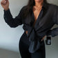 Saint Laurent Pois Silk Shirt