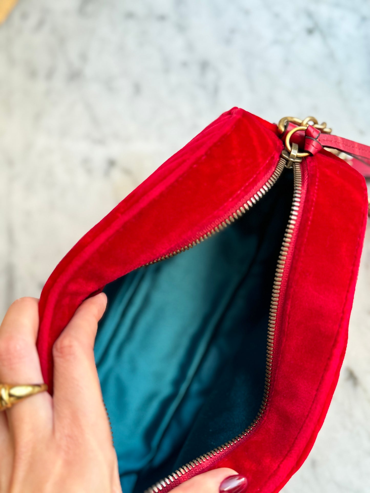 Gucci velvet Marmont