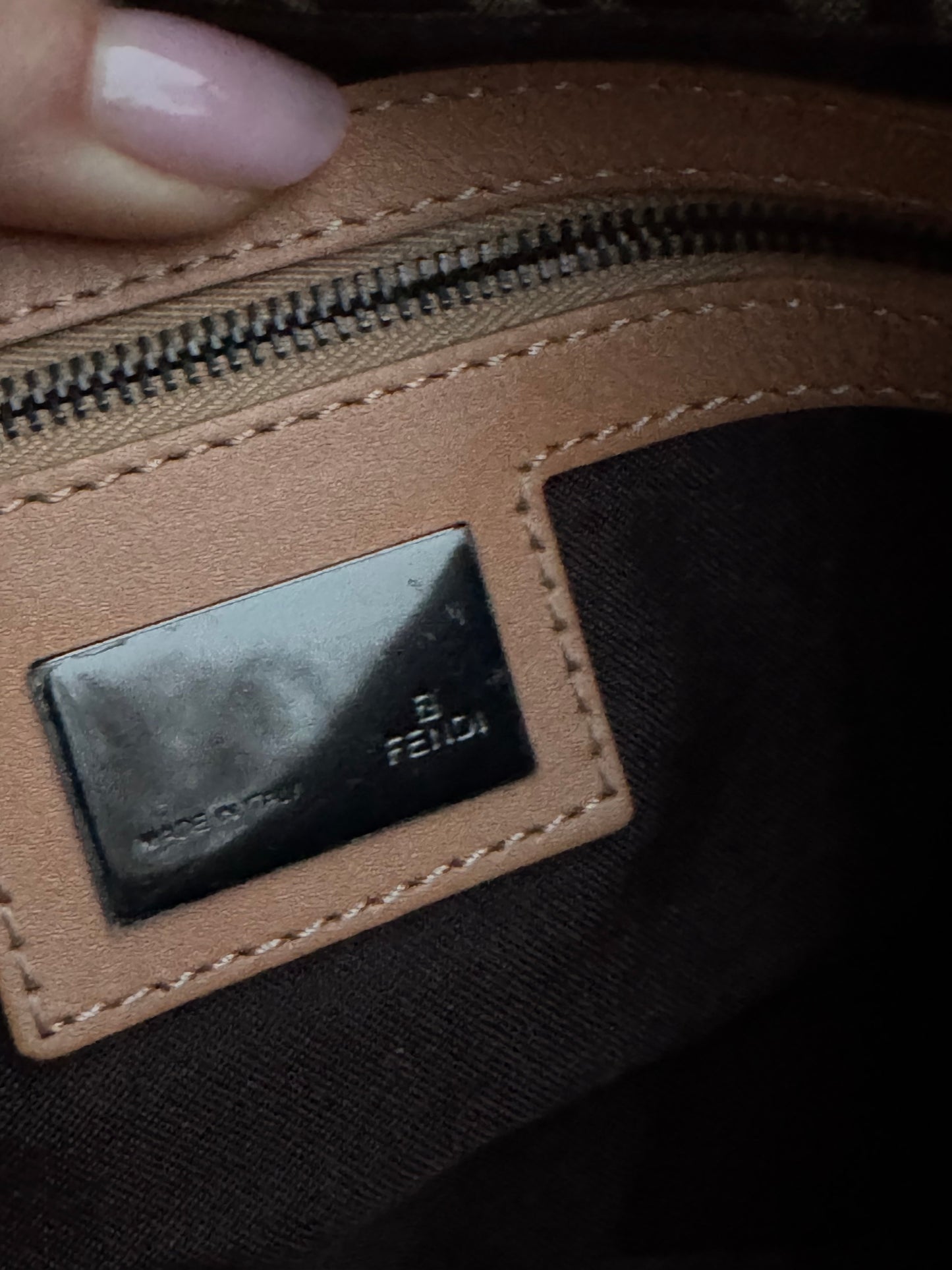 Fendi baguette Monogram