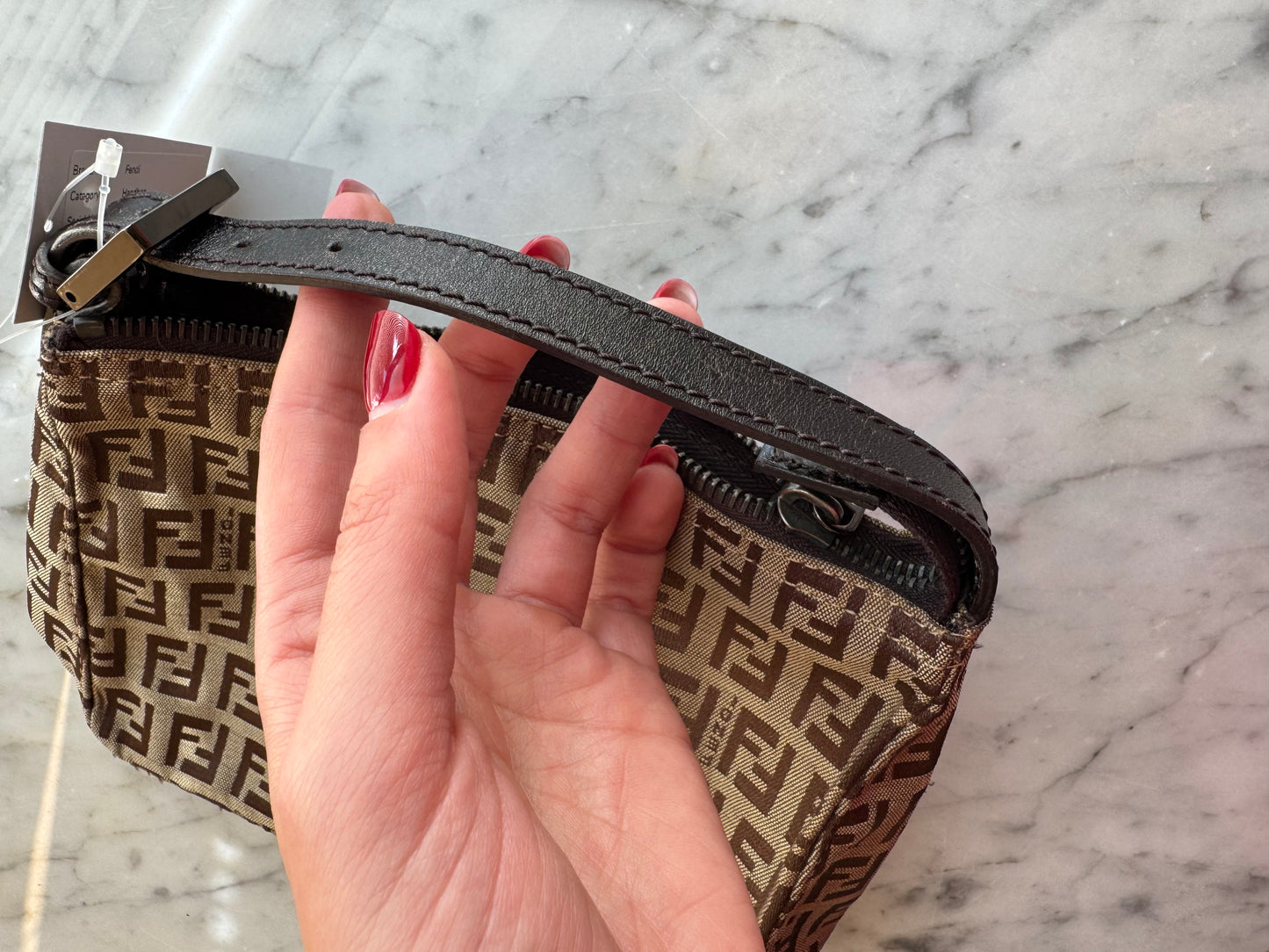 Pochette Fendi monogram