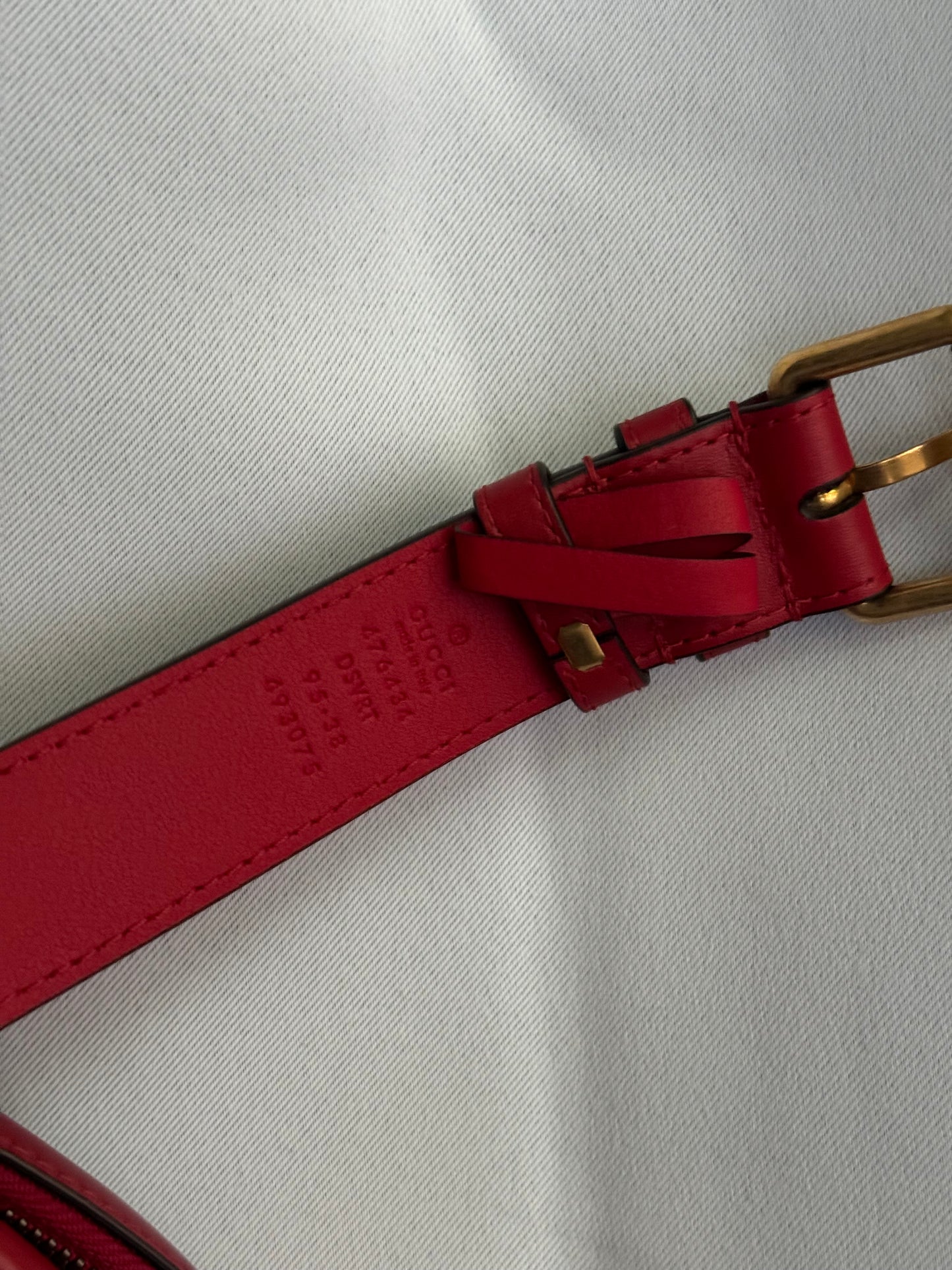 Marsupio Gucci Marmont rosso