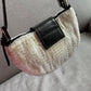 Vintage Embroidered Fendi Mini Croissant