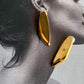Orecchini vintage acciaio