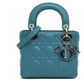 Mini lady Dior Ceruleo