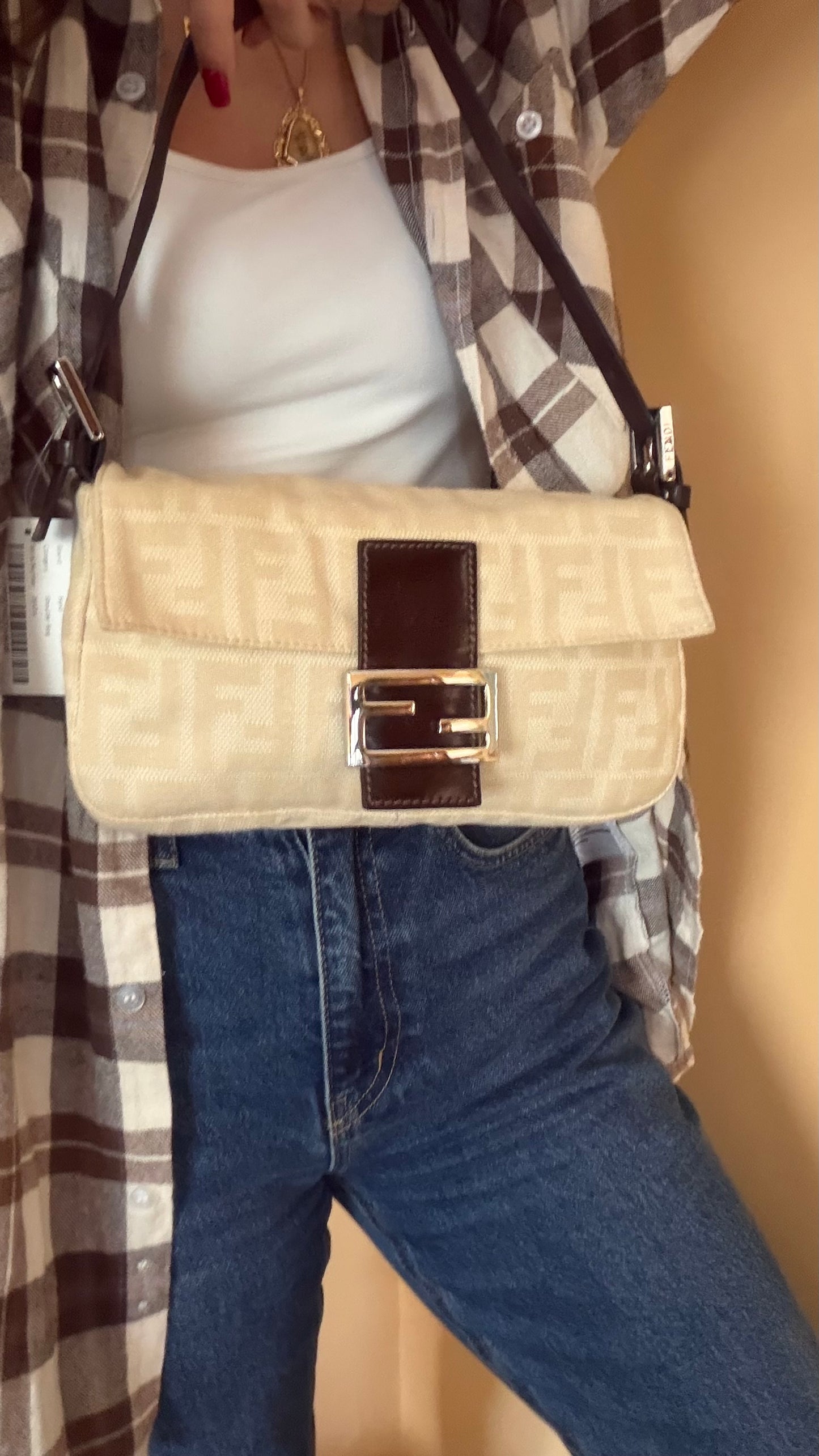 Fendi baguette Monogram