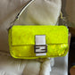 Fendi baguette Sex&city Pailettes lime
