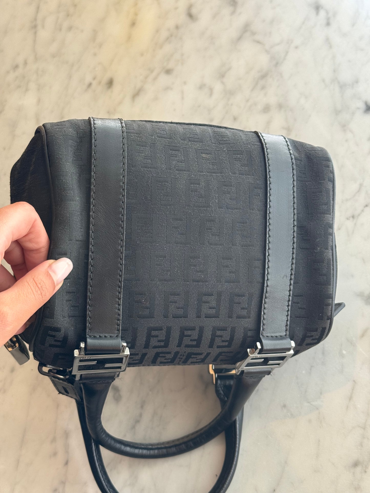 Bauletto Fendi monogram