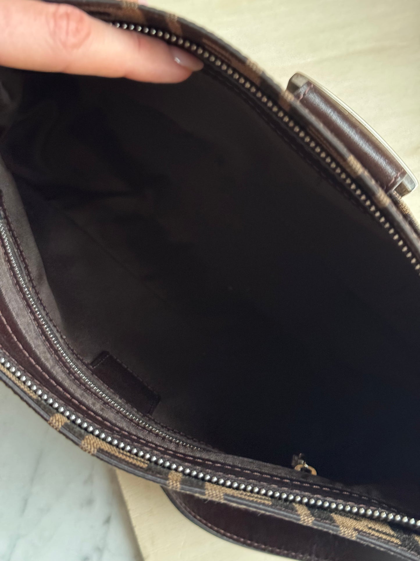 Fendi baguette Monogram