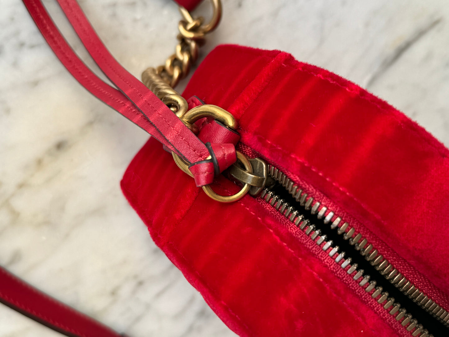 Gucci velvet Marmont