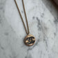 Collana con bottone Chanel