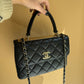 Chanel Top Handle nera