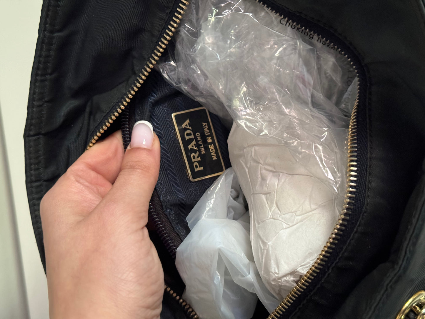 Vintage Prada tote