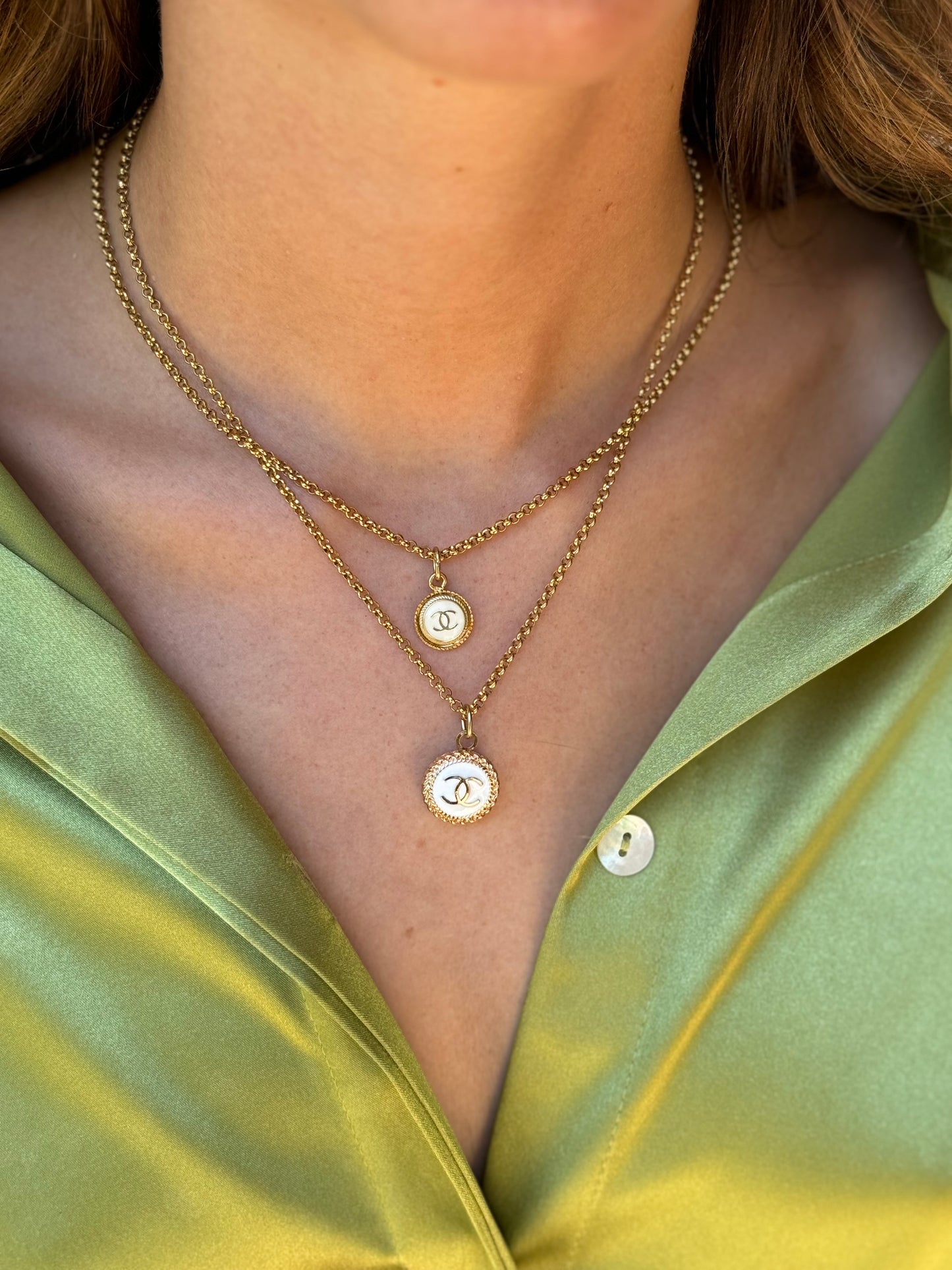 Collana con Bottone Chanel