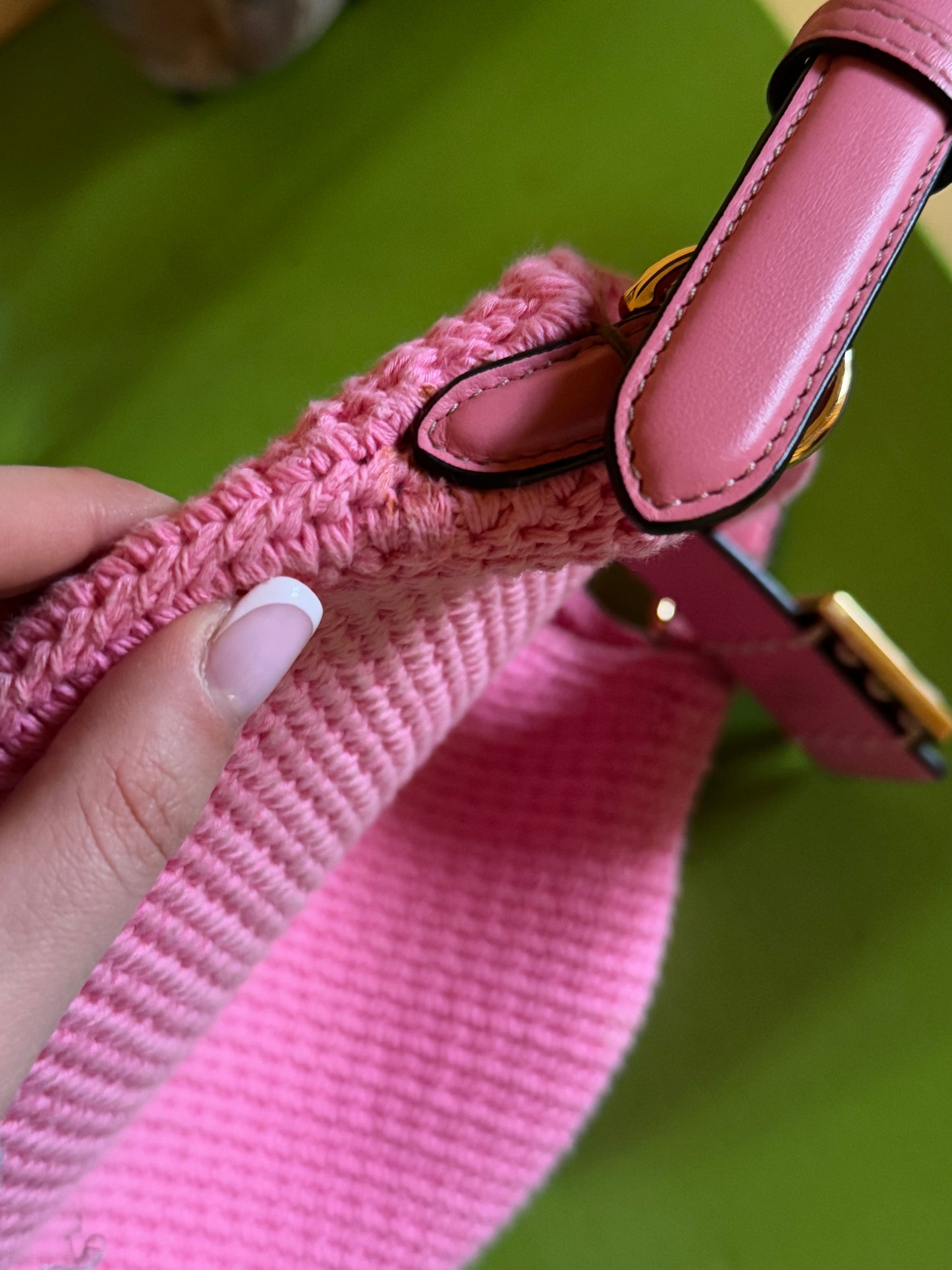 Fendi Crochet Rosa