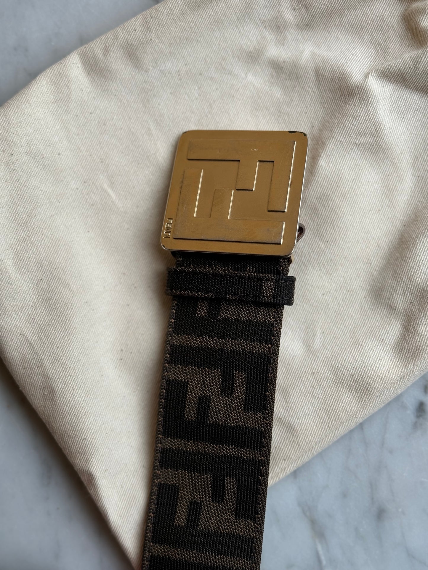 Cintura fendi monogram