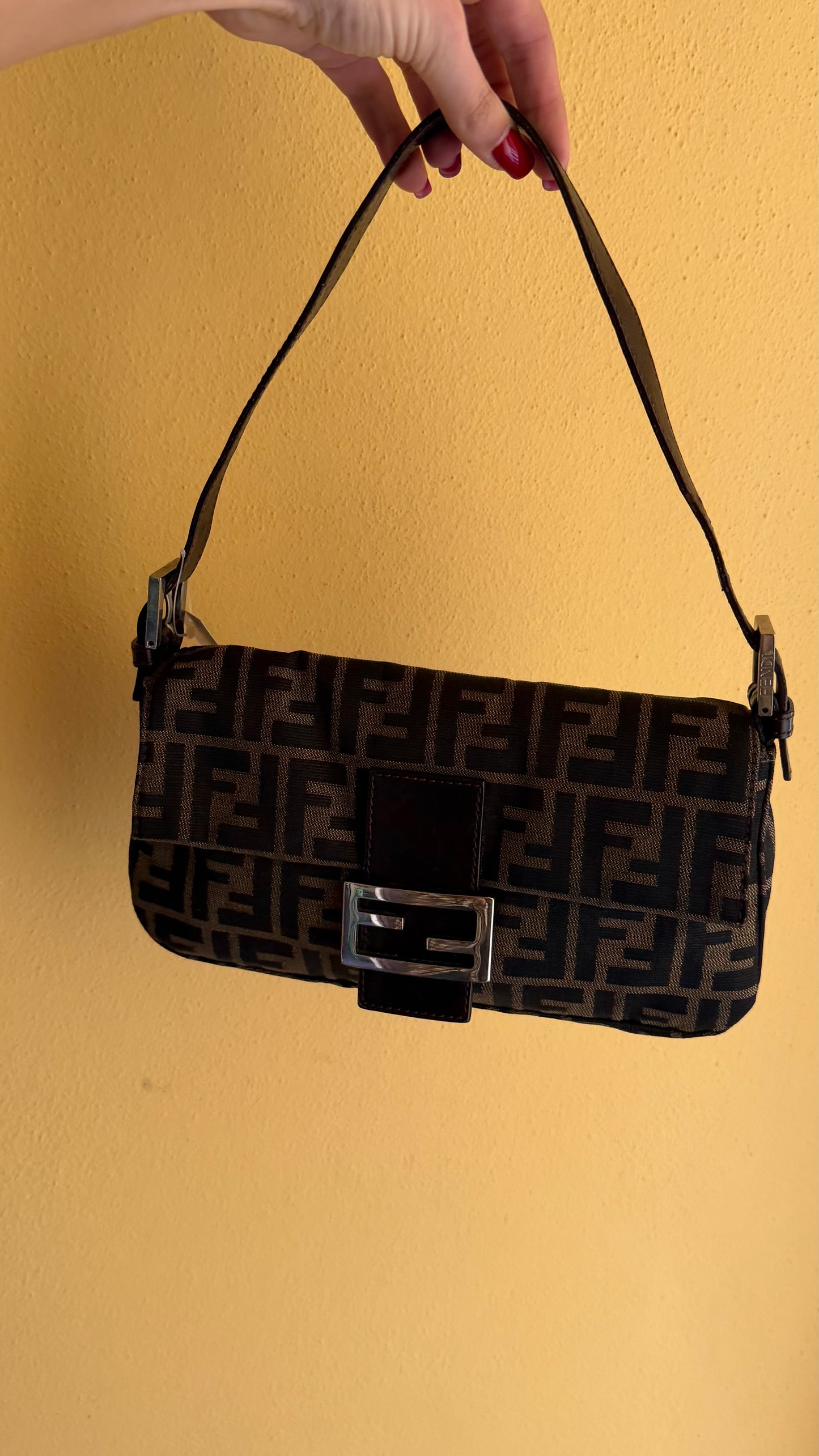 Fendi baguette Monogram