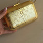 Gucci Vintage GG
Monogram Gold Minaudière
Clutch | Gold Hardware