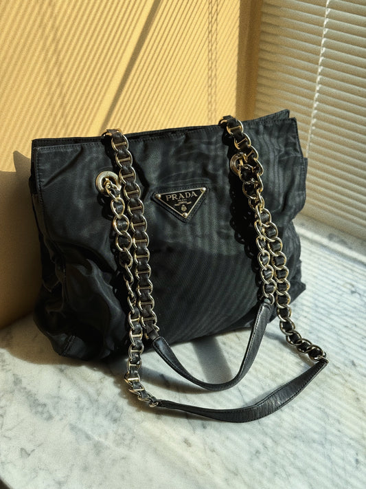 Vintage Prada Shopping Bag