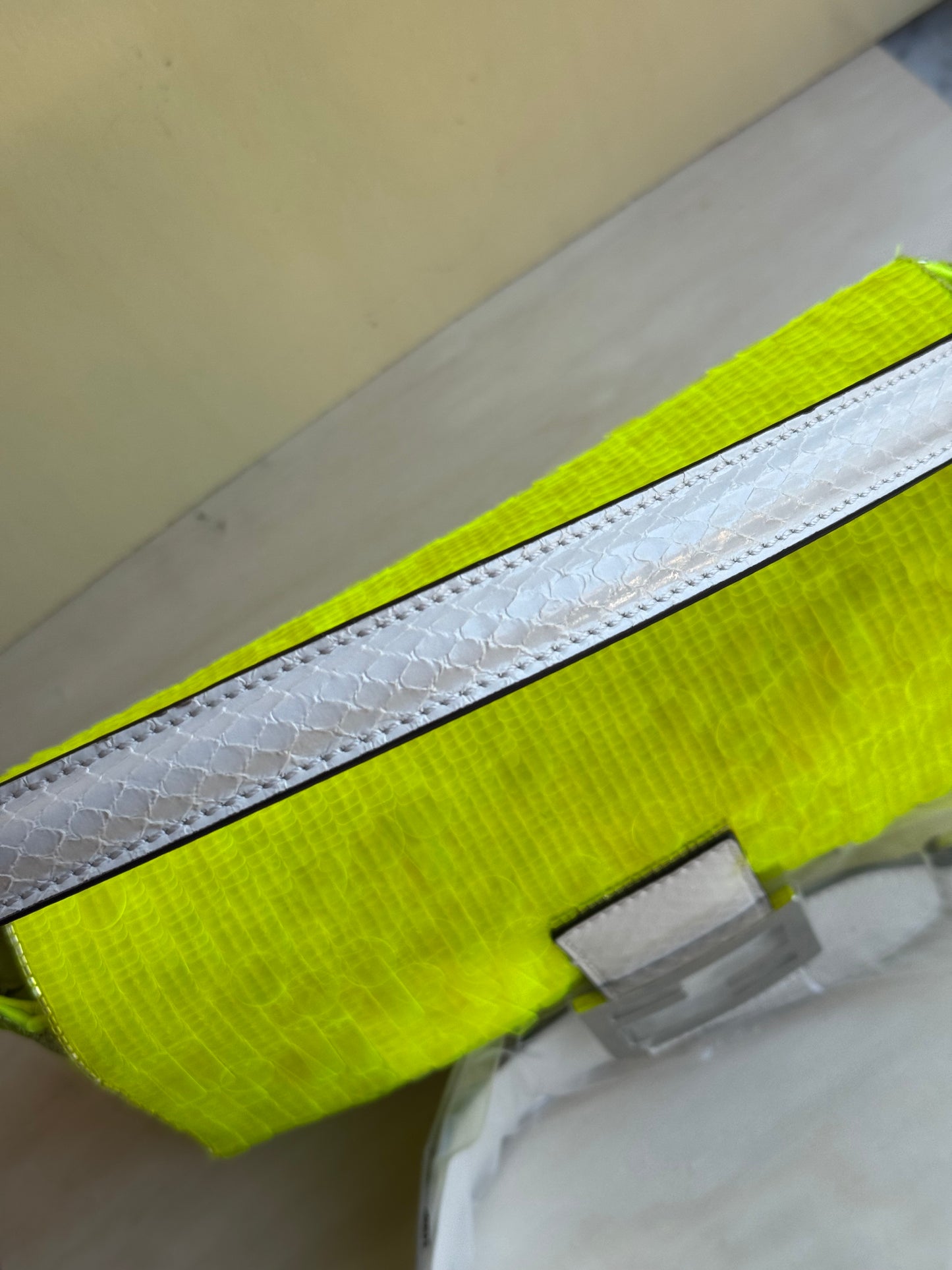 Fendi baguette Sex&city Pailettes lime